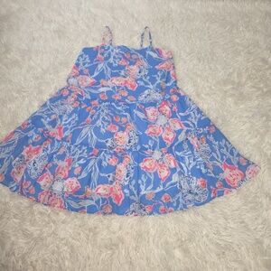 Lilly Pulitzer Alessia Cotton Dress "Bahamian Rhapsody"